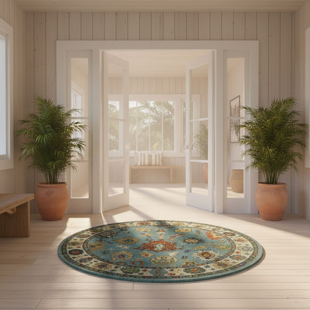 VELENARA - Hand Knotted Oushak Carpet